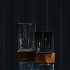 Интерьерная ваза "Wood a tube"