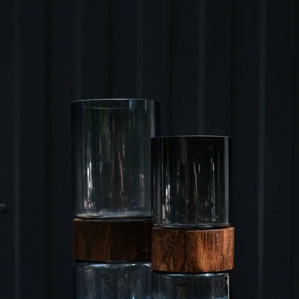 Интерьерная ваза "Wood a tube"